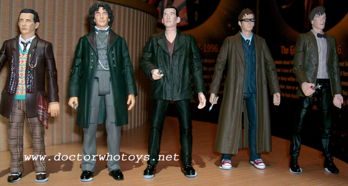 Dr Who Eleven Doctors Figure Set